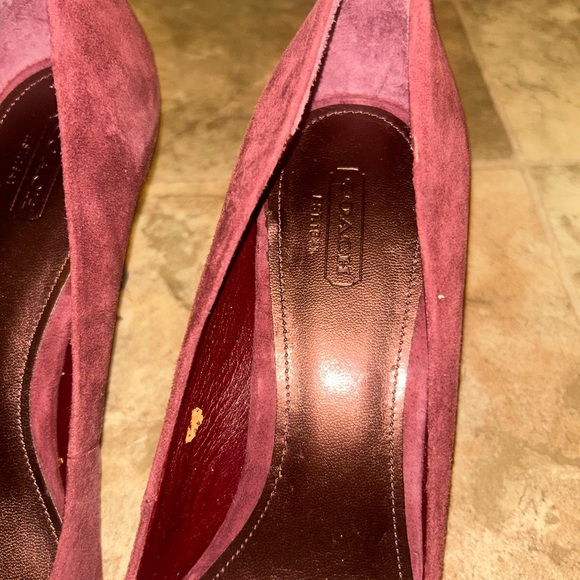 Coach Zelda women's suede heel pumps
Size 11M - Picture 5 of 9
